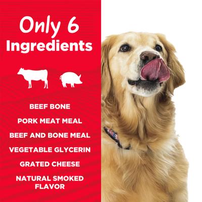 Show full view: Country Kitchen Stuffed Shin Bone 6-in Bacon & Cheese Flavor Dog Treat slide 6 of 9