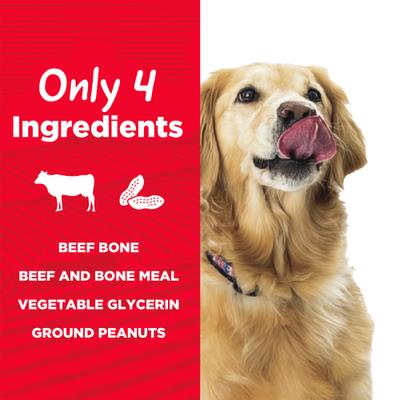 Show full view: Country Kitchen Stuffed Beef Shin Bone 6-in Peanut Butter Flavor Dog Treat slide 6 of 9
