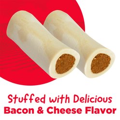 Country Kitchen Stuffed Shin Bone 4-in Bacon & Cheese Flavor Dog Treat, 2 count slide 2 of 7