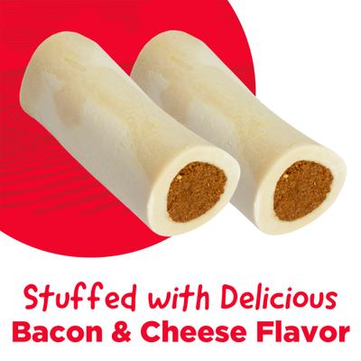 Show full view: Country Kitchen Stuffed Shin Bone 4-in Bacon & Cheese Flavor Dog Treat, 2 count slide 3 of 9