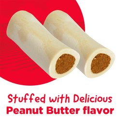 Country Kitchen Stuffed Shin Bone 4-in Peanut Butter Flavor Dog Treat, 2 count slide 2 of 7