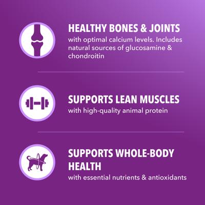 Show full view: Iams Advanced Health Mobility Support Chicken & Whole Grain Recipe Adult Dry Dog Food, 13.5-lb bag slide 6 of 11