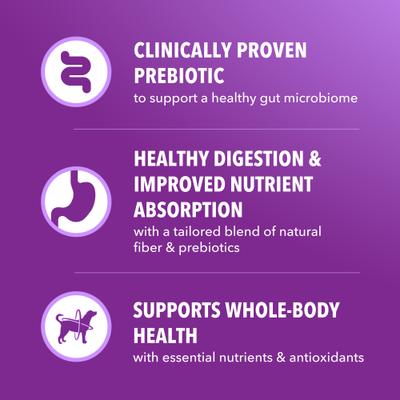 Show full view: Iams Advanced Health Adult Healthy Digestion with Real Chicken Dry Dog Food, 27-lb bag slide 6 of 11