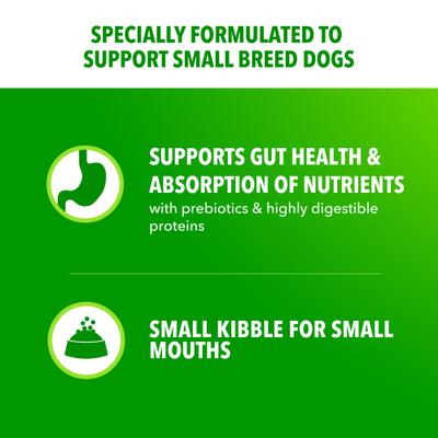 Show full view: Iams Proactive Health Small Breed Adult with Real Chicken Dry Dog Food, 15-lb bag slide 5 of 11