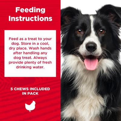 Show full view: Country Kitchen No-Hide Chicken, Beef, Pork & Duck Combo Ring Dog Treats, 5 count slide 6 of 8