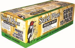 St. Albans Bay Suet Plus Peanut Suet Wild Bird Food, 15 count