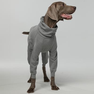 Show full view: Pebot Gumdrop Fleece Onesie Dog & Cat Pajamas, Grey, 16 slide 2 of 5