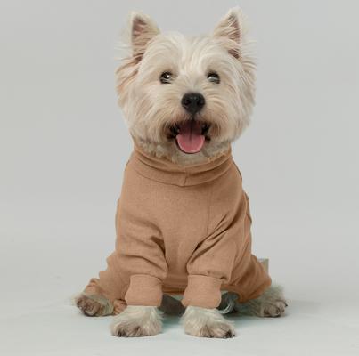 Show full view: Pebot Gumdrop Fleece Onesie Dog & Cat Pajamas, Camel, 16 slide 2 of 5