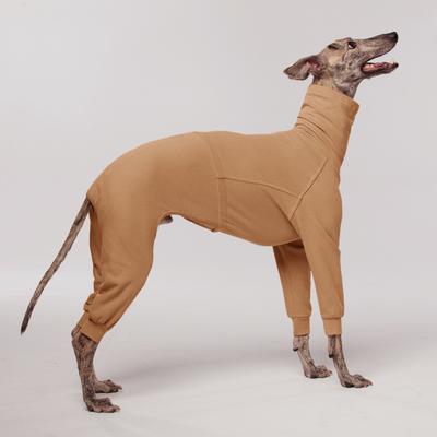 Show full view: Pebot Gumdrop Fleece Onesie Dog & Cat Pajamas, Camel, 16 slide 4 of 5