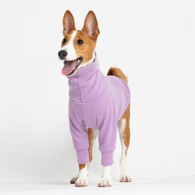 Show full view: Pebot Buttercup Fleece Dog & Cat Shirt, Lavender, 24 slide 3 of 7