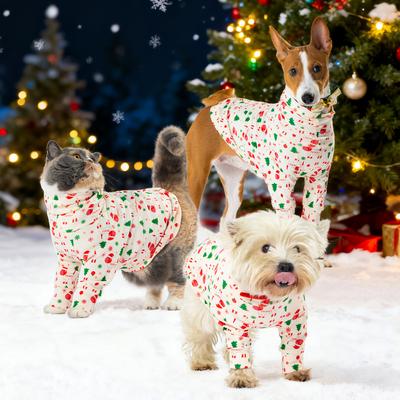 Show full view: Pebot Buttercup Fleece Dog & Cat Shirt, Spacedog Christmas, 8 slide 2 of 7