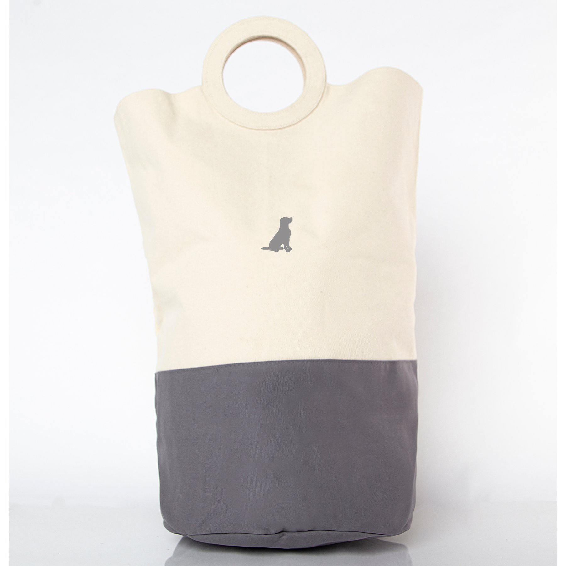 CB Station Laundry Hamper, Gray, MiniDog