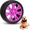 Show in main carousel: EYS Rubber Tires Dog Toy, Purple, Medium slide 1 of 9
