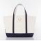 Show in main carousel: CB Station Personalized Classic Tote Bag, Navy, Large, Horseshoe slide 1 of 3