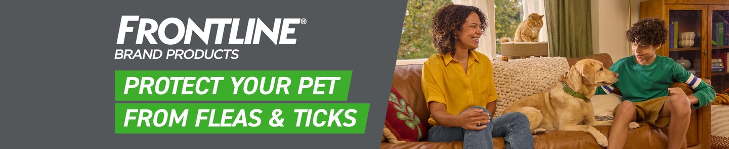 Frontline Brand Products Protect your pet from fleas & ticks