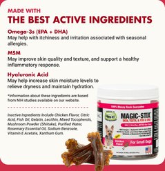 Liquid-Vet MAGIC-STIX Skin, Teeth & Fun in One Chicken Flavor Chew Supplement for Small Dogs, 30 count slide 2 of 8