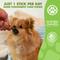 Show in main carousel: Liquid-Vet MAGIC-STIX Joints, Teeth & Fun in One Chicken Flavor Chew Supplement for Small Dogs, 30 count slide 4 of 10