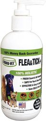 Liquid-Vet Flea & Tick+ Support Formula for Dogs, 8-fl oz bottle