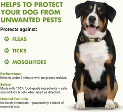 Liquid-Vet Flea & Tick+ Support Formula for Dogs, 8-fl oz bottle slide 2 of 8