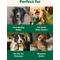Show in main carousel: Earth Rated Thick Hypoallergenic 3-in-1 Dog Grooming Wipes, Unscented, 100 count slide 6 of 9