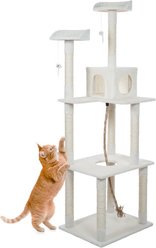 Pet Adobe Multi-Level 71.5-in Cat Tree & Condo