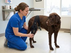 Labra ACL MCL Patella Injuries Universal Fit Left Right Knee Brace for Dogs, XX-Large slide 2 of 7