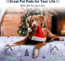 UPSKY Washable Super Absorbent Waterproof Leakproof Anti-Slip Dog Pee Pads, 2 count, Grey, 36 × 41-in slide 2 of 7