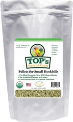 TOP's Parrot Food Non-GMO Pellets Small Hooksbills Bird Food, 10-lb bag