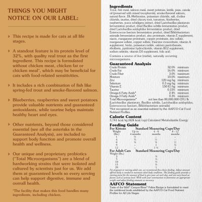 Show full view: Taste of the Wild Canyon River Trout & Smoke-Flavored Salmon Grain-Free Dry Cat Food, 14-lb bag slide 4 of 10