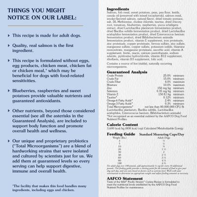 Show full view: Taste of the Wild Pacific Stream Smoke-Flavored Salmon Grain-Free Dry Dog Food, 28-lb bag slide 4 of 10