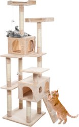 Pet Adobe Multi-Level 66.3-in Cat Tree & Condo