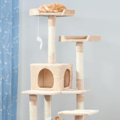 Show full view: Pet Adobe Multi-Level 66.3-in Cat Tree & Condo slide 7 of 9