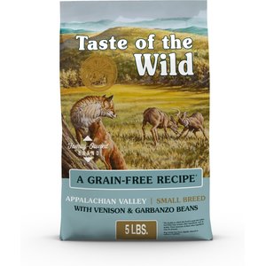 Taste of the Wild Appalachian Valley Small Breed Grain-Free Dry Dog Food, 5-lb bag