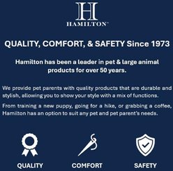 Hamilton A Day Together Ribbon Overlay Nylon Standard Dog Collar, Red Triangle, Small/Medium: 12 to 18-in neck, 5/8-in wide slide 2 of 5