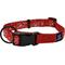 Show in main carousel: Hamilton A Day Together Ribbon Overlay Nylon Standard Dog Collar, Red Bandana, Medium/Large: 18 to 26-in neck, 1-in wide slide 1 of 5