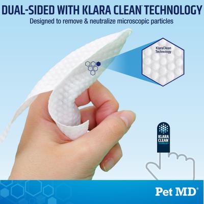 Show full view: Pet MD Advanced Ear Finger Dog & Cat Wipes, 50 count slide 5 of 7