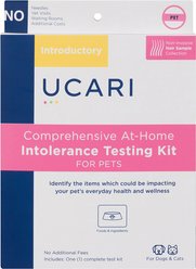 Ucari Comprehensive At-Home Intolerance Introductory Testing Kit for Dogs & Cats