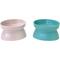 Show in main carousel: Kitty City Raised Cat Bowls, 2 count, Pink/Teal Blue, Small: 6.5-oz slide 1 of 3