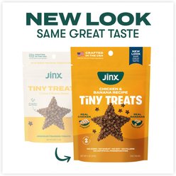 Jinx Chicken & Bananas Soft & Chewy Dog Treats, 4-oz bag slide 2 of 6