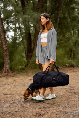 Show full view: Noah & Paw Collapsible Soft-Sided Dog Crate, Black, 42-in slide 6 of 9