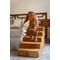 Show in main carousel: Noah & Paw Machine Washable Faux Leather 5 Step Dog Stairs, Camel slide 2 of 9