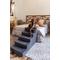 Show in main carousel: Noah & Paw Machine Washable Faux Leather 5 Step Dog Stairs, Black slide 3 of 9