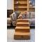 Show in main carousel: Noah & Paw Machine Washable Faux Leather 4 Step Dog Stairs, Camel slide 4 of 10