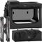 Show in main carousel: Noah & Paw Collapsible Soft-Sided Dog Crate, Black, 26-in slide 1 of 10