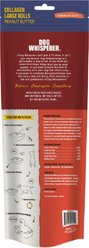Dog Whisperer Collagen 10-inch Large Peanut Butter Rolls, 7-oz, 3 count slide 2 of 2