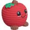 Show in main carousel: HuggleHounds Sweet Cheeks Foodies Apple Ruff-Tex Latex Squeaky Dog Ball Toy, Red, Small slide 4 of 6