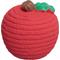 Show in main carousel: HuggleHounds Sweet Cheeks Foodies Apple Ruff-Tex Latex Squeaky Dog Ball Toy, Red, Small slide 5 of 6