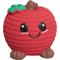 Show in main carousel: HuggleHounds Sweet Cheeks Foodies Apple Ruff-Tex Latex Squeaky Dog Ball Toy, Red, Small slide 3 of 6