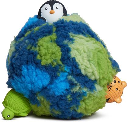 Show full view: HuggleHounds HuggleSnuffles SnuffleSphere Squeaky Dog Games & Puzzle Ball Toy, Multicolor slide 5 of 9