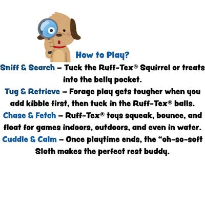 Show full view: HuggleHounds HuggleSnuffles Snuggle & Zoom Squeaky Dog Games & Puzzles Toy, Multicolor slide 6 of 8